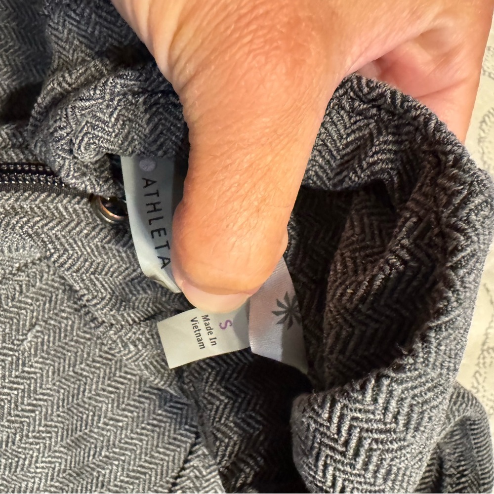 Athleta Herringbone Pattern Jacket - image 2